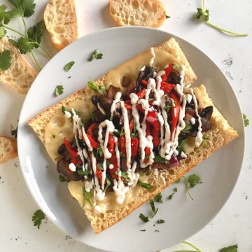 Maple Whiskey Mushroom Sub